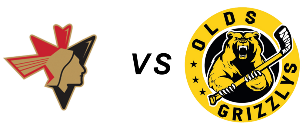 Bonnyville Pontiacs vs Olds Grizzlys