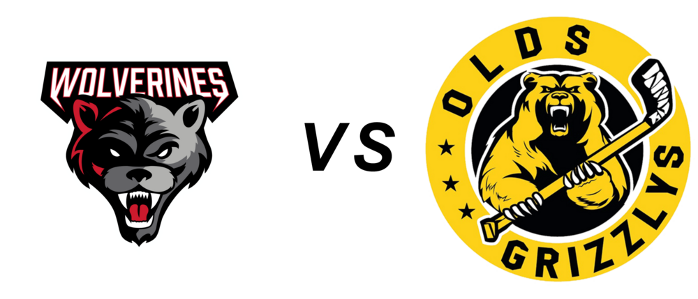 Whitecourt Wolverines vs Olds Grizzlys