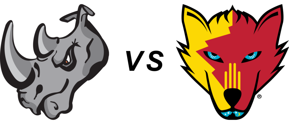 El Paso Rhinos vs New Mexico Ice Wolves