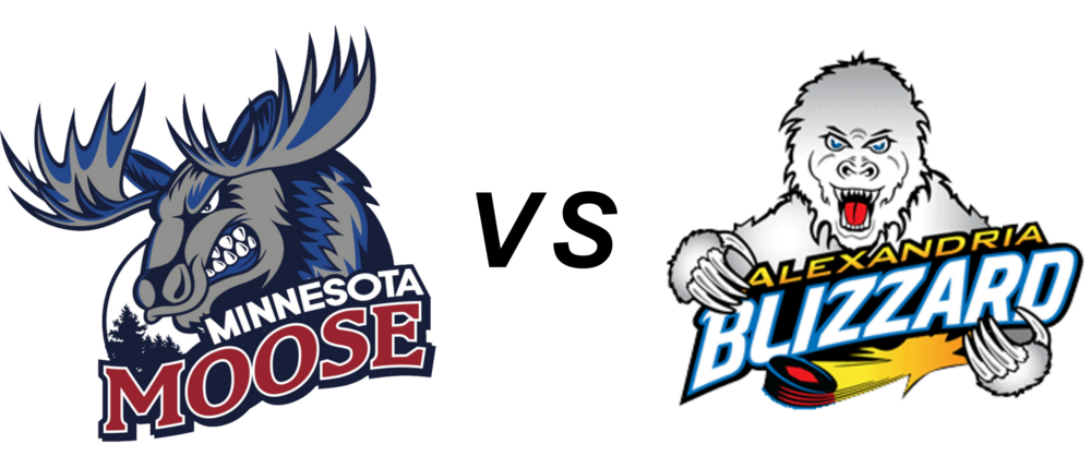 Minnesota Moose vs Alexandria Blizzard
