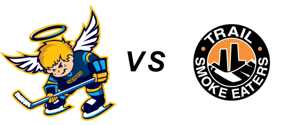Spruce Grove Saints vs Trail Smoke Eaters