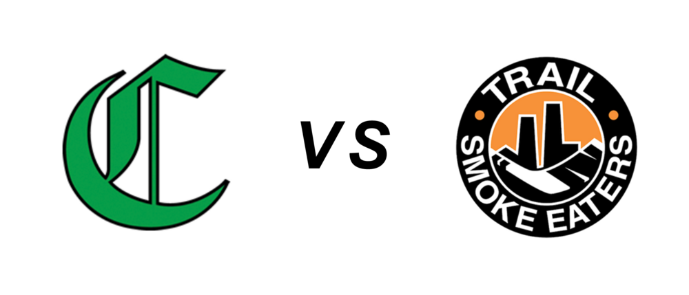 Sherwood Park Crusaders vs Trail Smoke Eaters