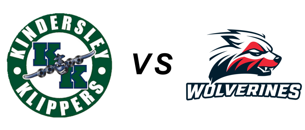 Kindersley Klippers vs Warman Wolverines