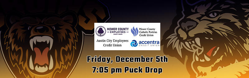 Bismarck Bobcats vs Austin Bruins