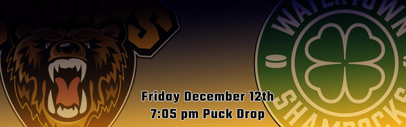 Watertown Shamrocks vs Austin Bruins