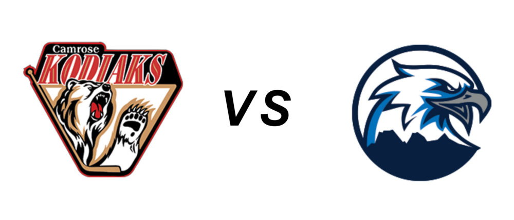 Camrose Kodiaks vs Canmore Eagles