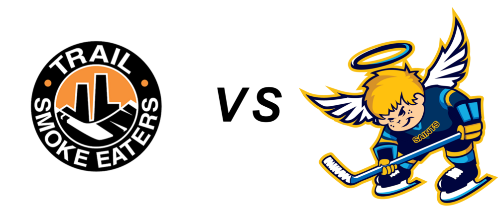 Trail Smoke Eaters vs Spruce Grove Saints