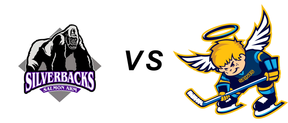 Salmon Arm Silverbacks vs Spruce Grove Saints