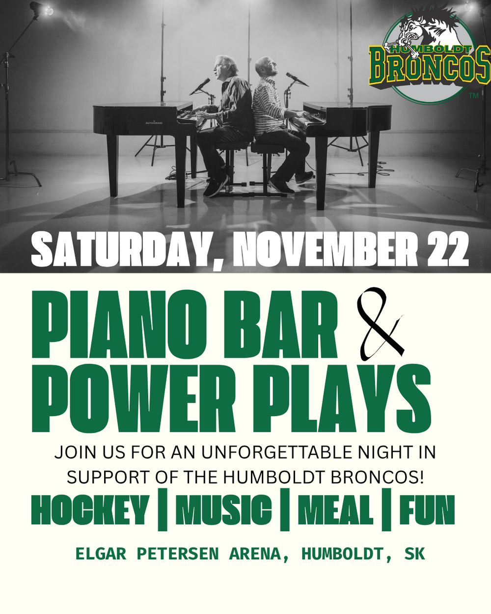 Bronco Bash: Game Night, Dinner & Dueling Pianos