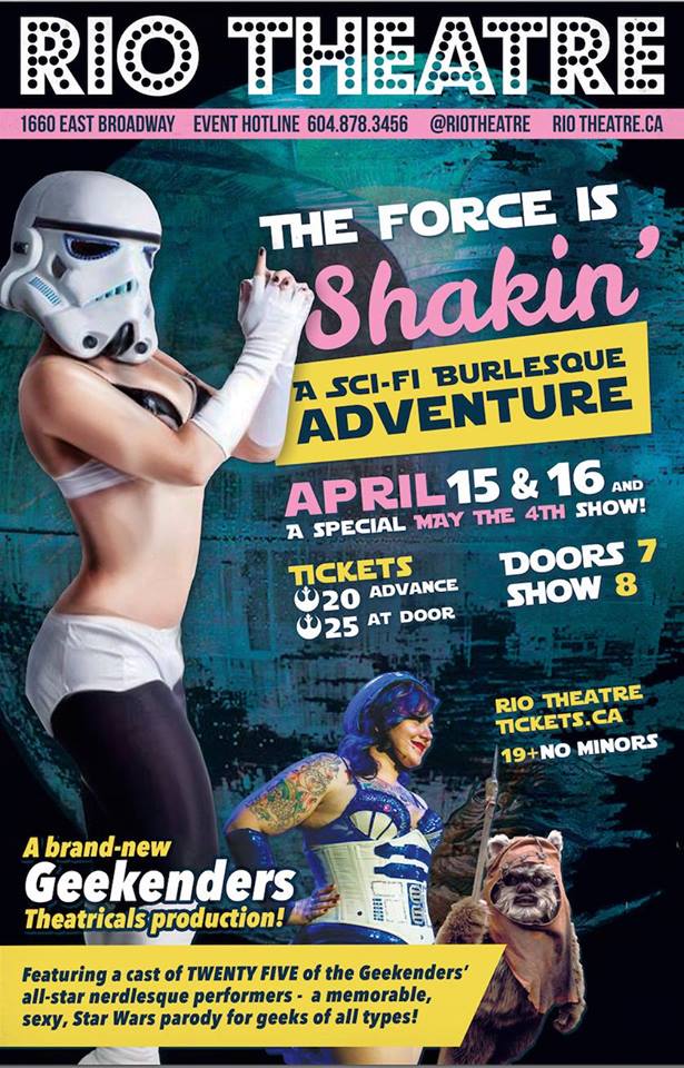 The Force Is Shakin’: A Sci-Fi Burlesque Adventure!