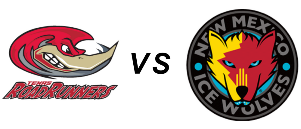 Texas RoadRunners vs New Mexico Ice Wolves