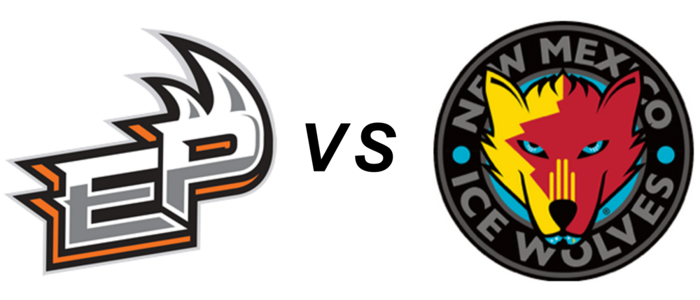 El Paso Rhinos vs New Mexico Ice Wolves