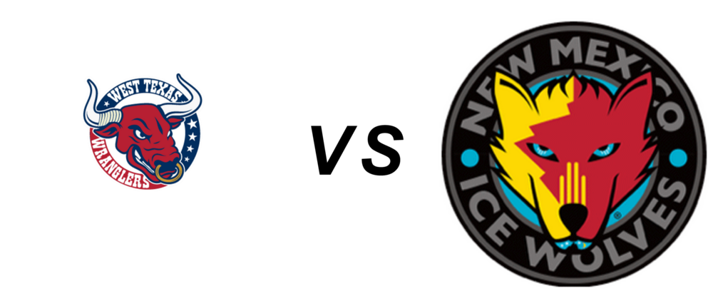 West Texas Wranglers vs New Mexico Ice Wolves