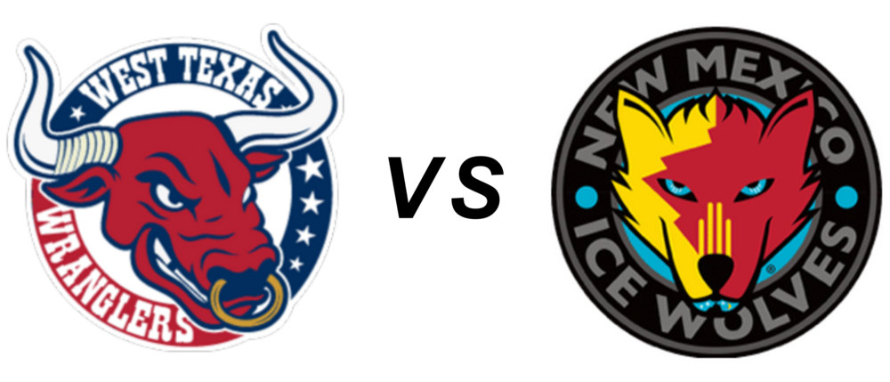 West Texas Wranglers vs New Mexico Ice Wolves
