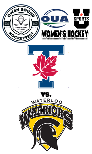 Hockey Fest 2025:  WHKY USports Game - University of Toronto Varsity Blues vs. University of Waterloo Warriors 