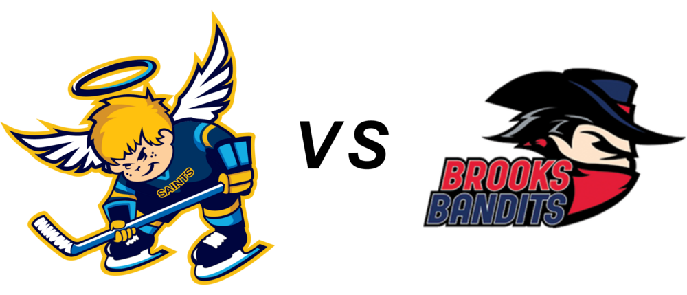 Spruce Grove Saints vs Brooks Bandits