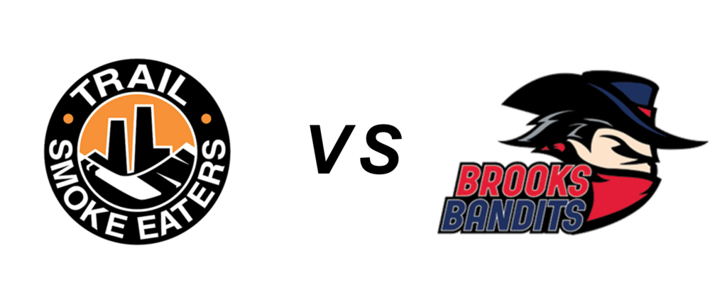 Trail Smoke Eaters vs Brooks Bandits