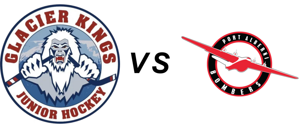 Comox Valley Glacier Kings vs Port Alberni Bombers
