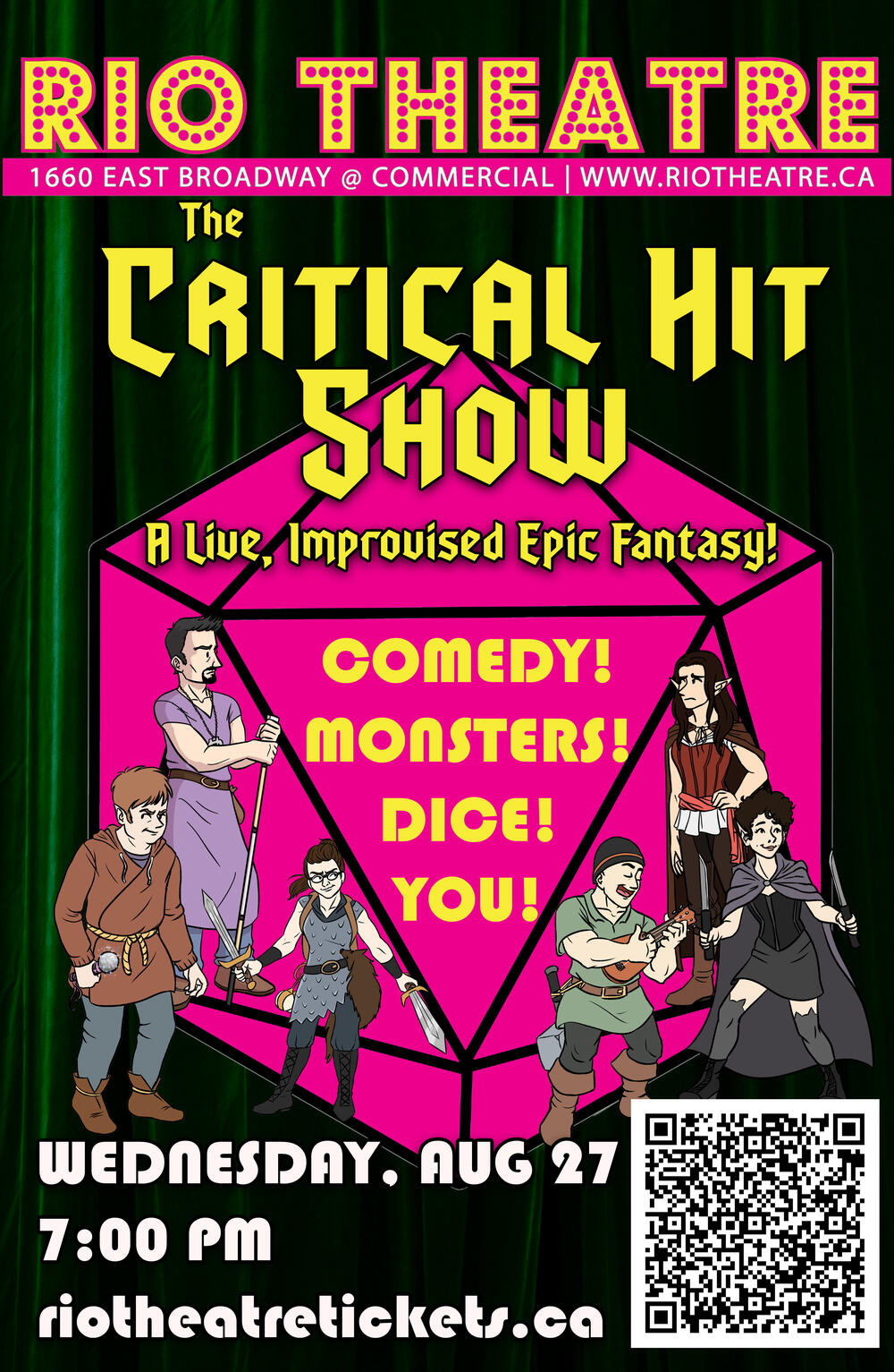 The Critical Hit Show: A #DNDLive Improvised Epic Fantasy
