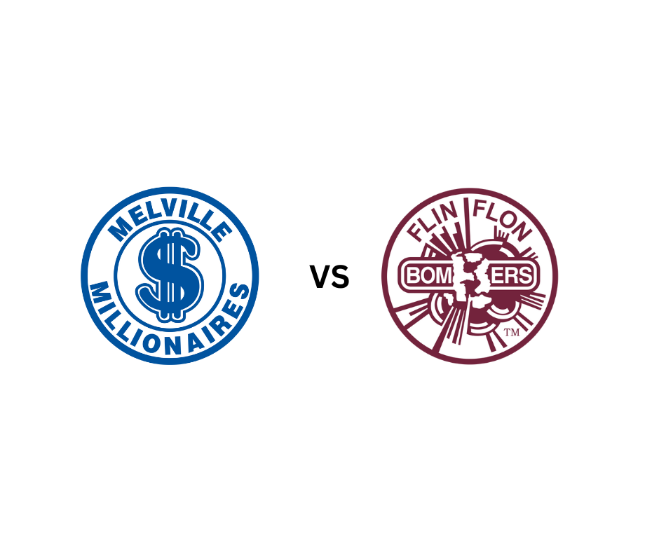 Melville Millionaires vs Flin Flon Bombers 