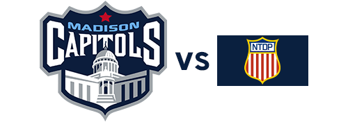 Madison Capitols vs USA Hockey NTDP