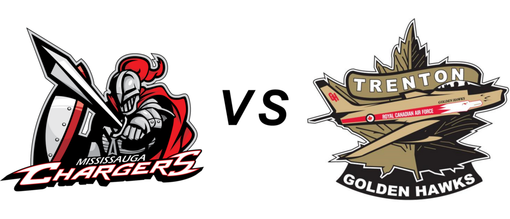Mississauga Chargers vs Trenton Golden Hawks