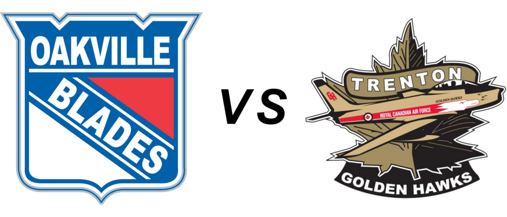 Oakville Blades vs Trenton Golden Hawks