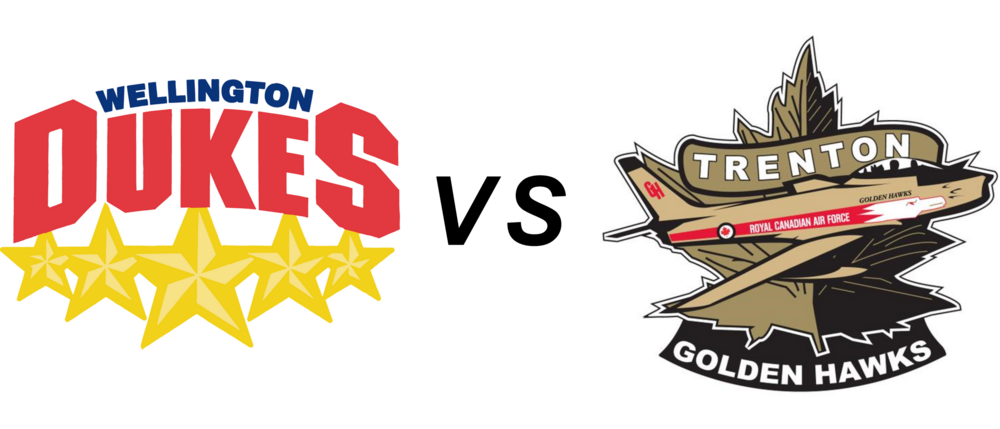 Wellington Dukes vs Trenton Golden Hawks