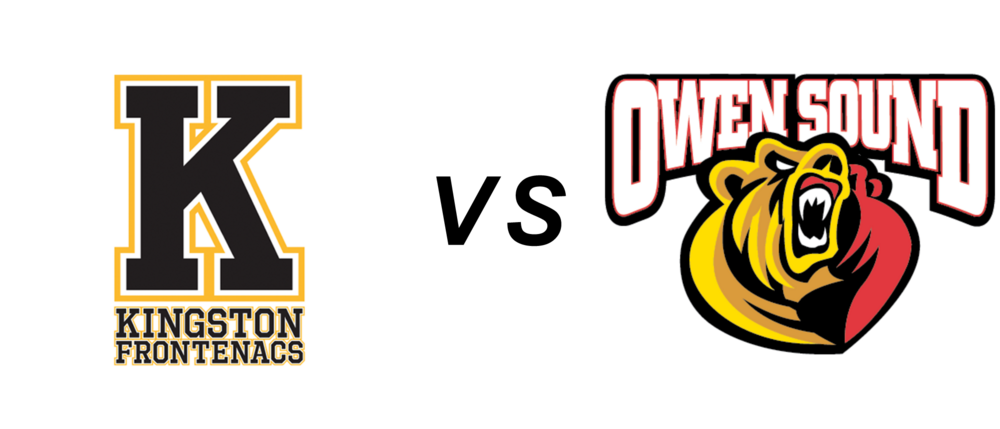 Kingston Frontenacs vs Owen Sound Attack