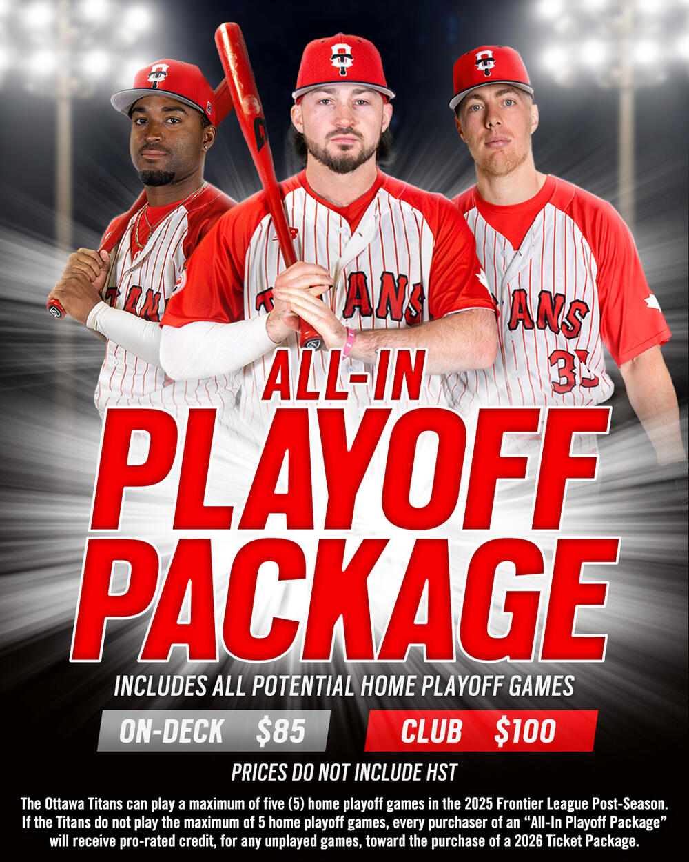 2025 - All-In Playoff Package