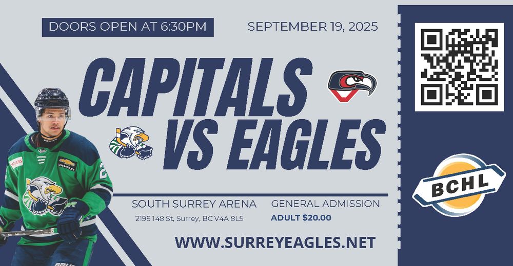 Cowichan Capitals vs Surrey Eagles