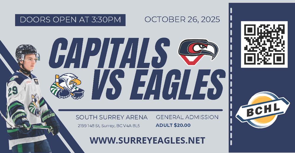 Prince George Spruce Kings vs Surrey Eagles