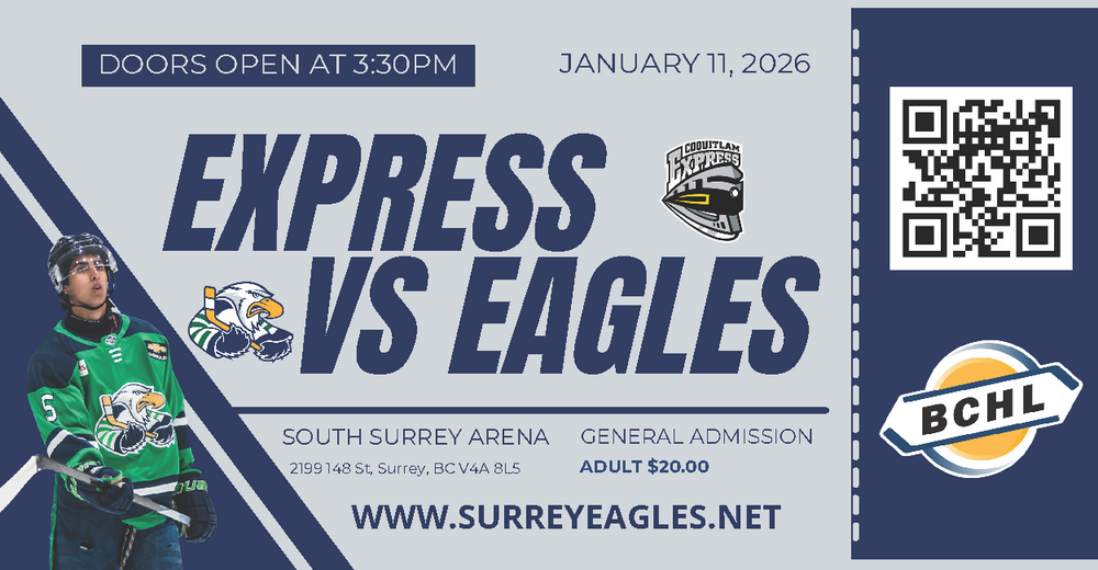 Coquitlam Express vs Surrey Eagles