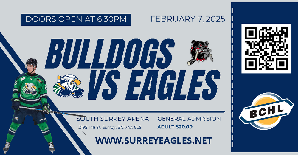 Alberni Valley Bulldogs vs Surrey Eagles
