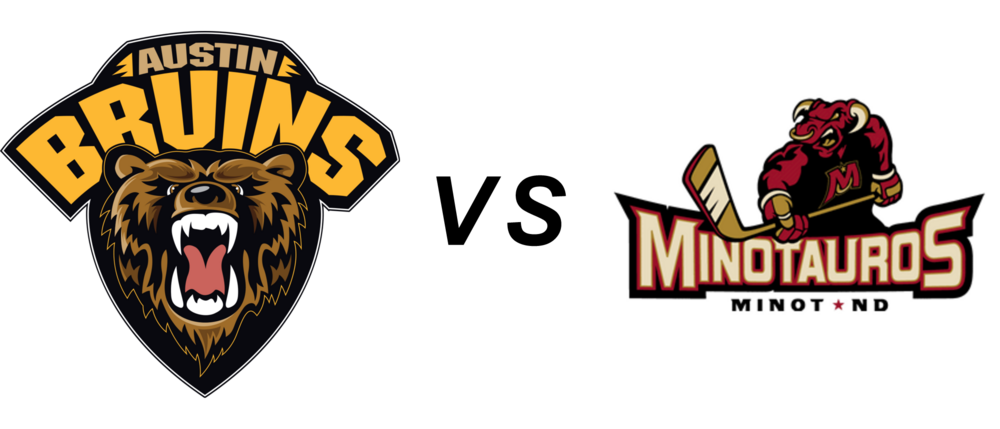 Austin Bruins vs Minot Minotauros