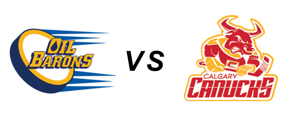 Fort McMurray Oil Barons vs Calgary Canucks