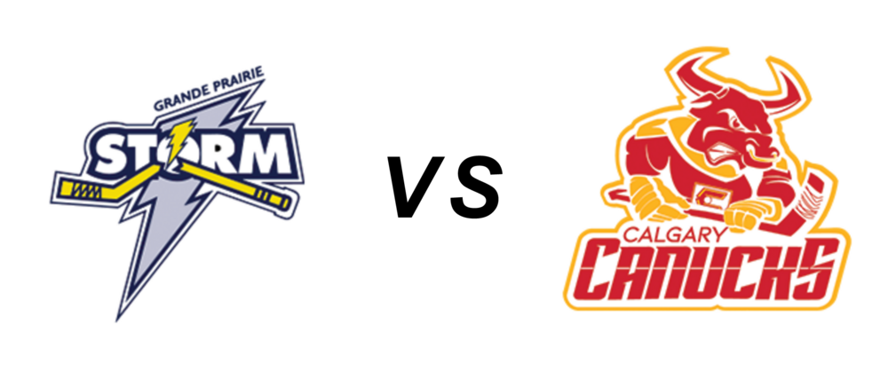 Grande Prairie Storm vs Calgary Canucks