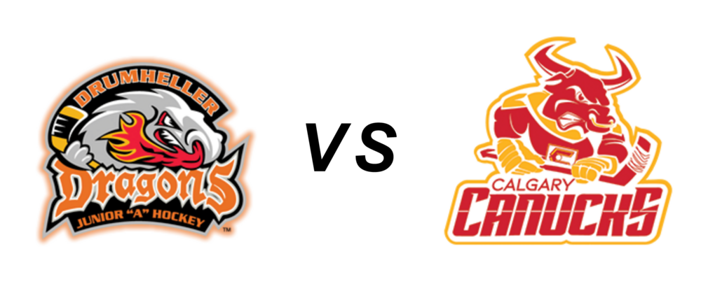 Drumheller Dragons vs Calgary Canucks