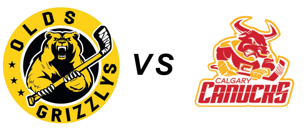 Olds Grizzlys vs Calgary Canucks