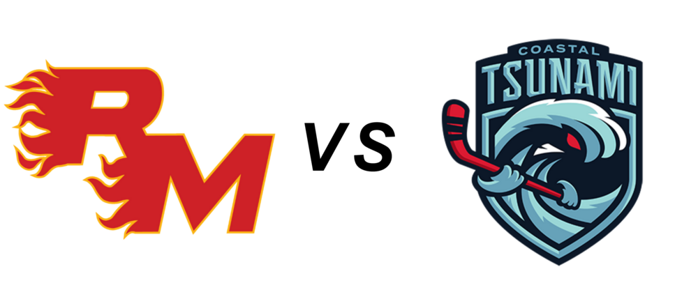 Ridge Meadows Flames vs Coastal Tsunami