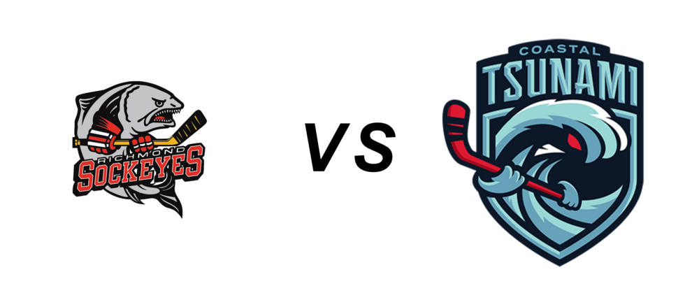 Richmond Sockeyes vs Coastal Tsunami