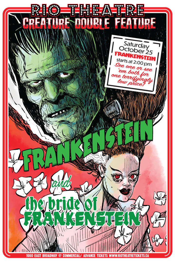 Frankenstein + The Bride of Frankenstein Double Creature Feature