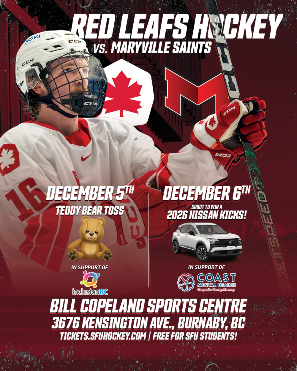 HEADLINE GAME | SFU Non-Conference Team hosts Maryville University Saints - Game 1