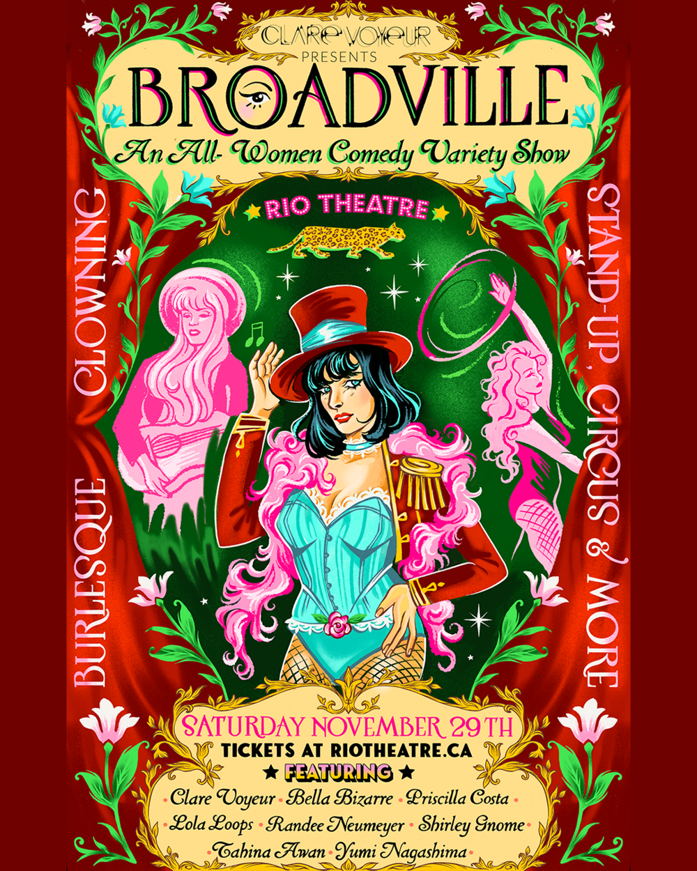 Clare Voyeur presents Broadville