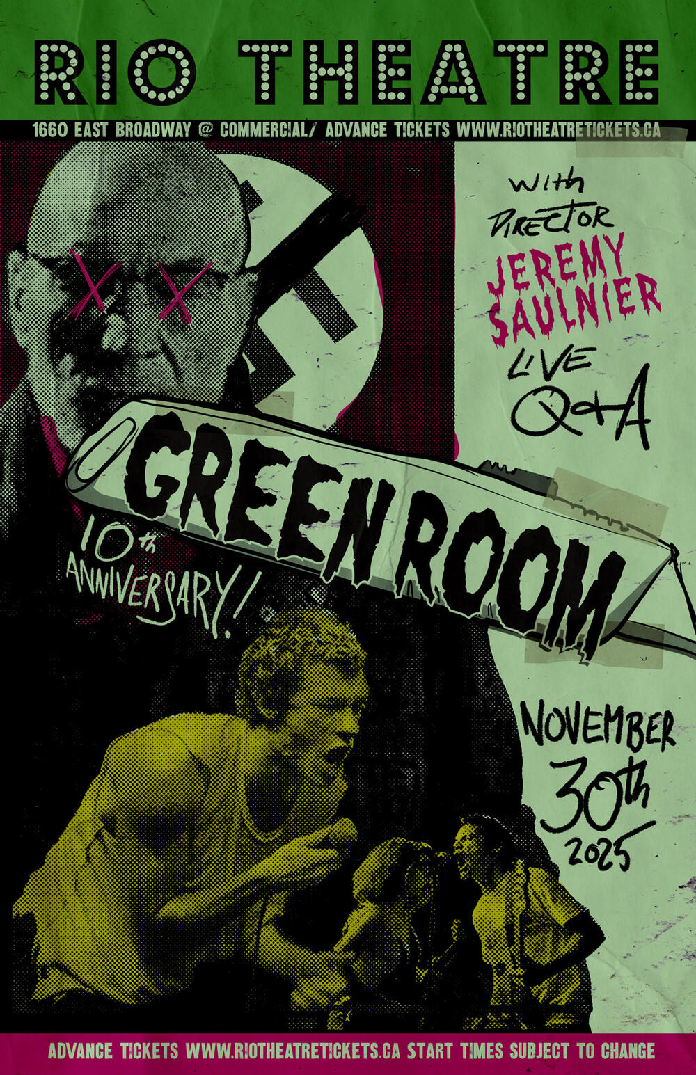 Green Room (10th Anniversary Screening w / Director Q&A)