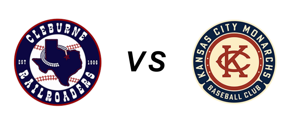 Cleburne Railroaders vs Kansas City Monarchs