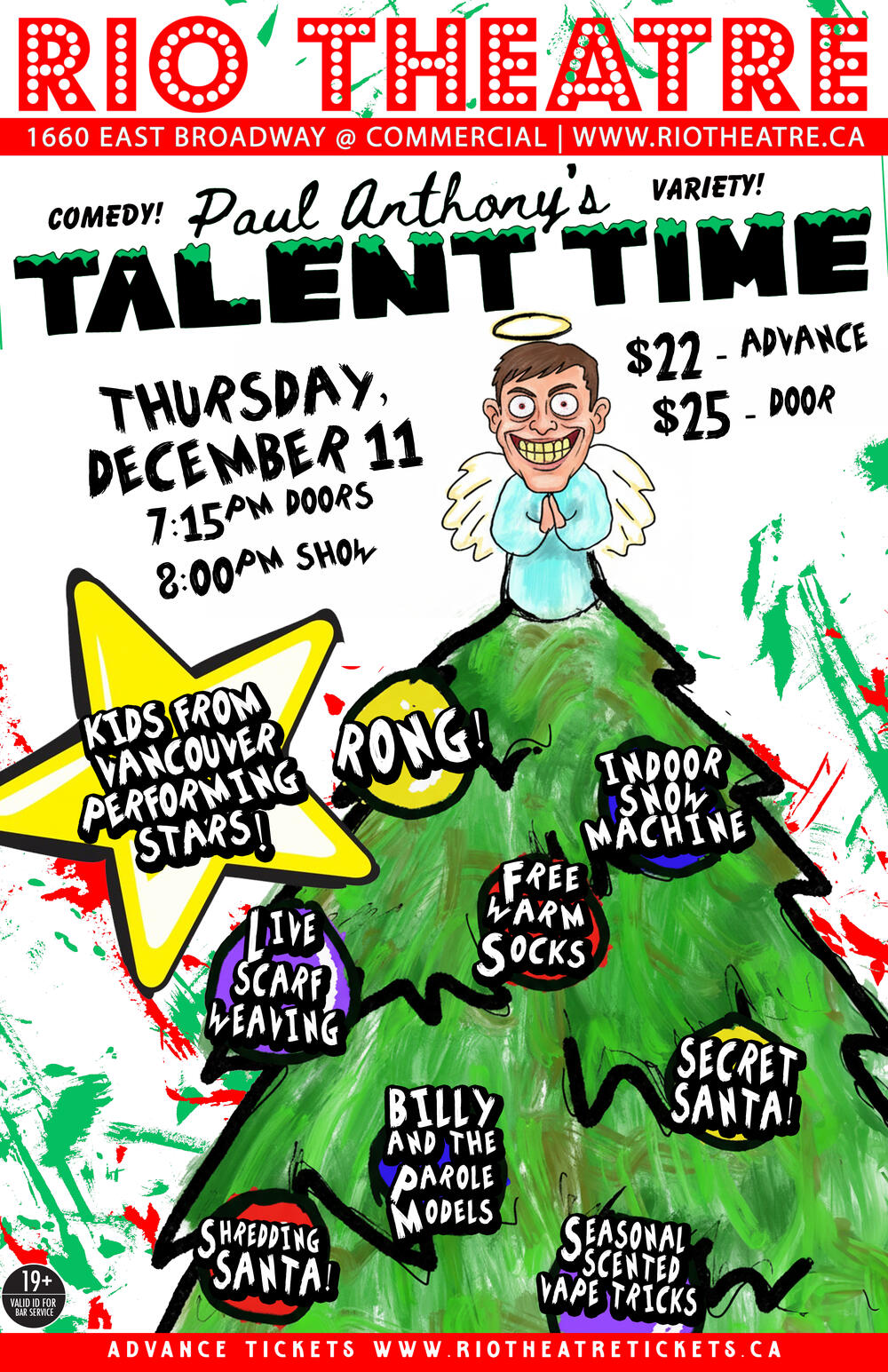 Paul Anthony's Talent Time: Christmas Special