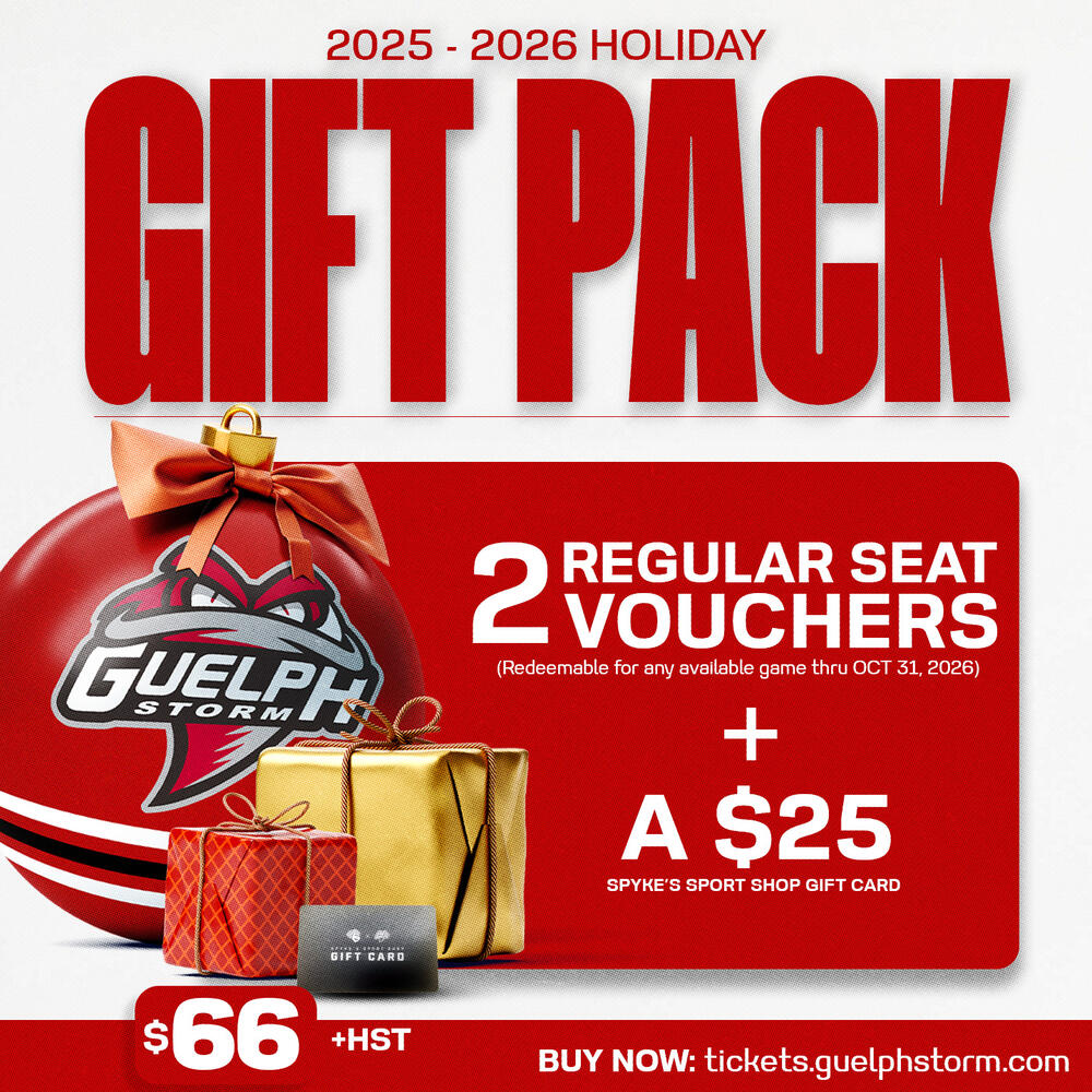 2025-26 Guelph Storm HOLIDAY PACK!