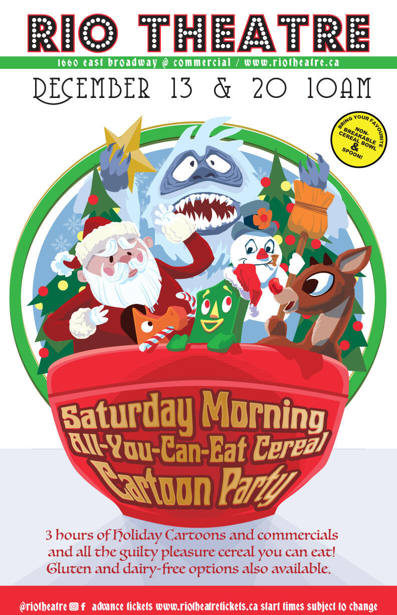 The All-You-Can-Eat-Cereal Cartoon Party: Christmas Edition 2025 