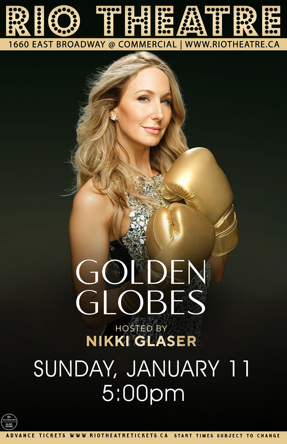 The 83rd Annual Golden Globe Awards: Watch Party at the Rio!